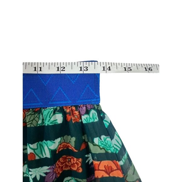 LuLaRoe Women's Floral Medium Length Skirt - Picture 3 of 5